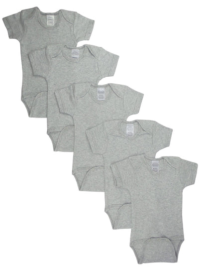 Grey Bodysuit Onezies (Pack of 3)