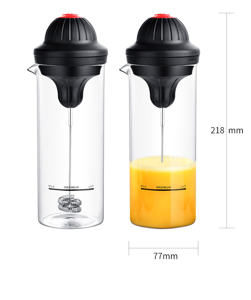 New Electric Mixer Mixing Cup Portable Outdoor Automatic Milk Foaming Cup Electric Milk Foaming Machine