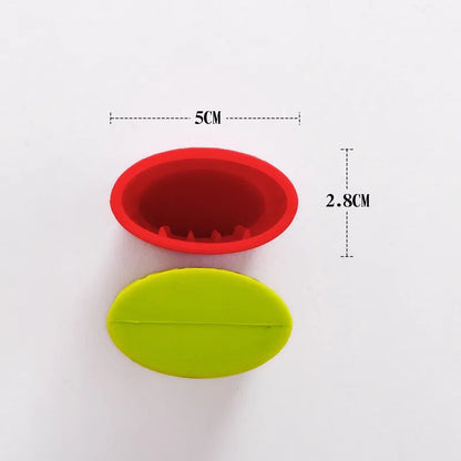 1Pcs Cookware Parts Unique Kitchen Silicone Pot Pan Handle Saucepan Holder Sleeve Slip Cover Grip Cookware Parts Random Color