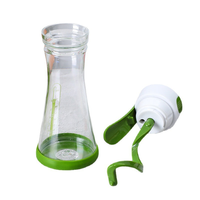 Stir Creative Korean Juice Cup Plastic Cup Coffee Cup Salad Dressing Blending Oil Manual Mixing Cup