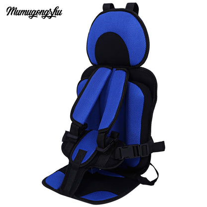 Mumugongzhu Kids Safety Thickening Cotton Adjustable Children Car Seat