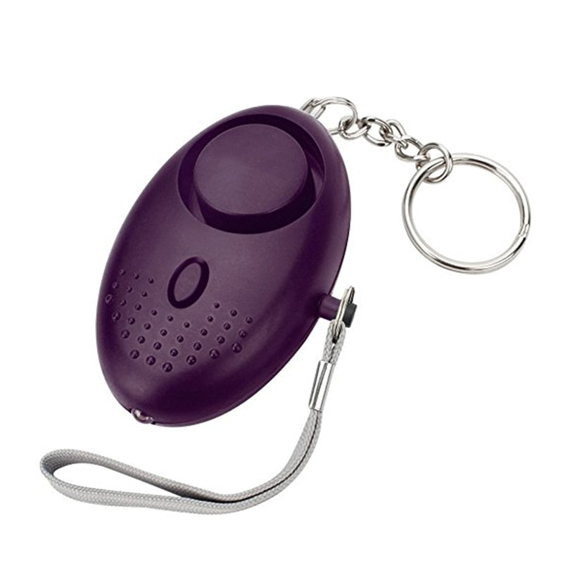 Self Defense Alarm 140dB Security Protect Alert Scream Loud Emergency Alarm Keychain Personal Safety For Women Child Elder Girl