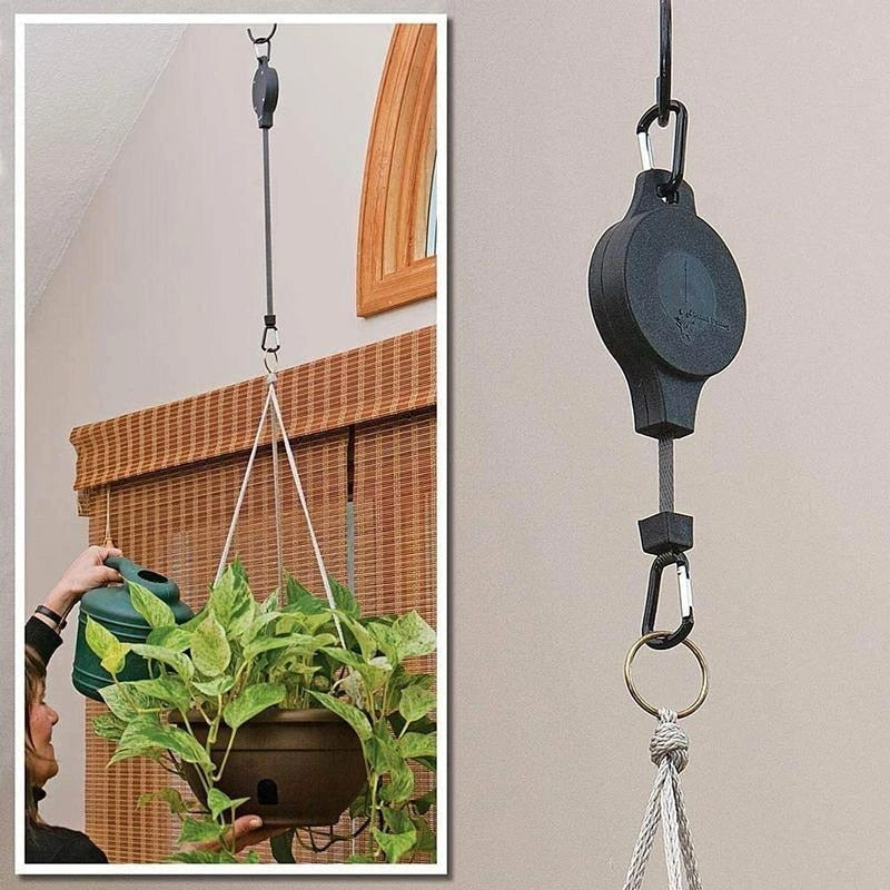 5 PCS Easy Reach Plant Pulley Set Hooks Plant Pulley For Garden Supplies Tools Fashion Creative Home and Garden Tools Accessories