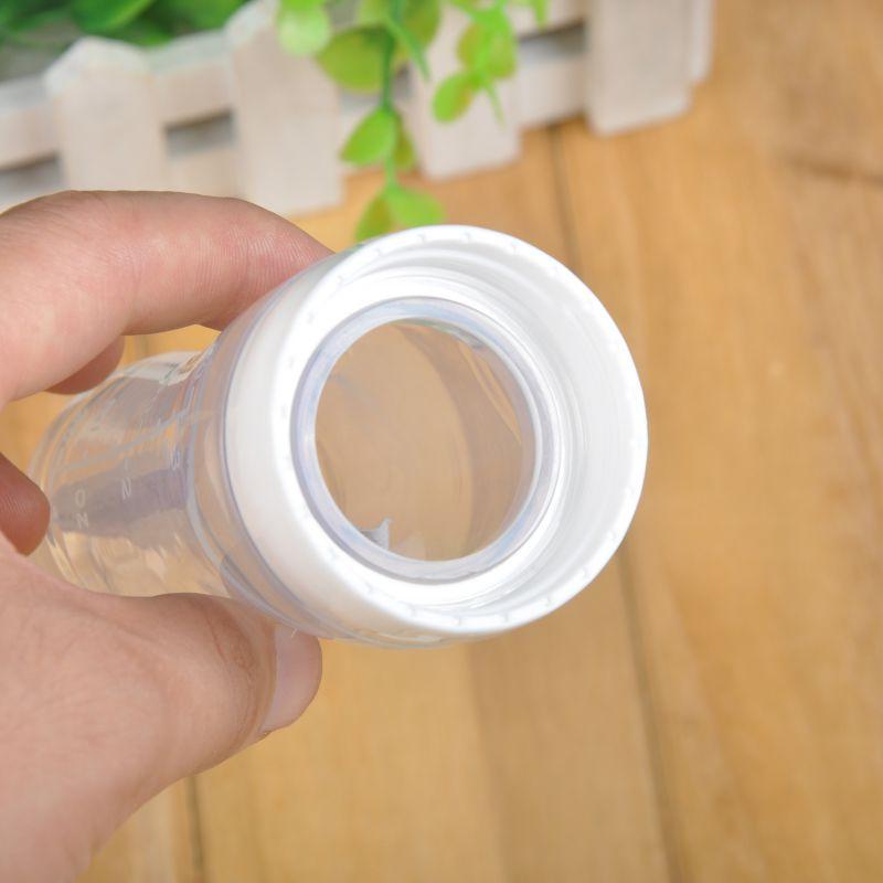 Newborn Baby Silicone Squeezing Feeding Bottle