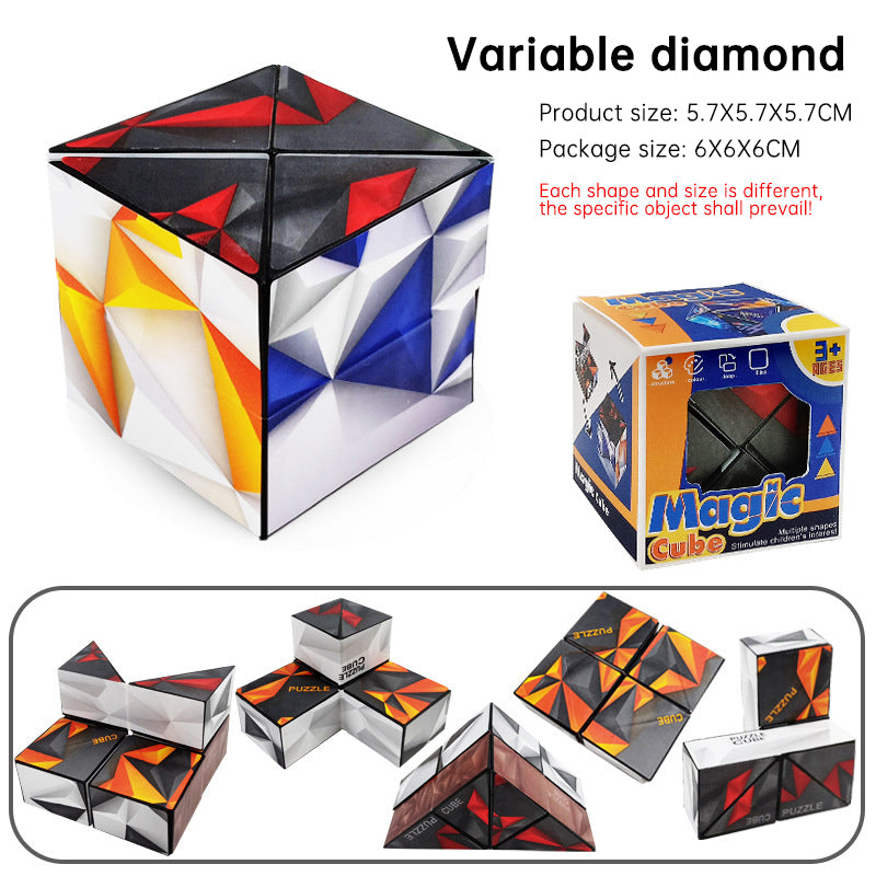 Variety Rubik's Cube Stress Relief Toy Geometry 3b Infinite Rubik's Cube Children's Educational Toy