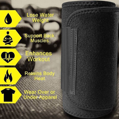 Waist Trainer Belt Women Men Body Shaper Suit Sweat Belt Premium Waist Trimmer Corset Shapewear Slimming Vest Underbust