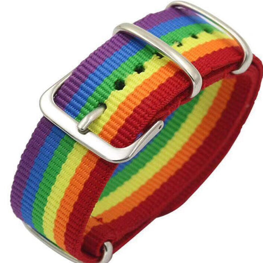 Rainbow Lesbians Gays Bisexuals Transgender Bracelets for Women Girls Pride Woven Braided Men Couple Friendship Jewelry