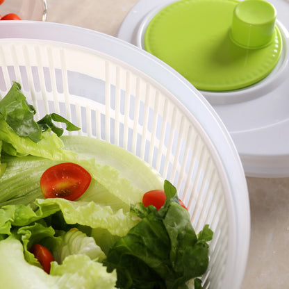 Vegetable Dehydrator Household Salad Dumping Water Large Kitchen Washing Vegetable Draining Basket Vegetable Dry Dehydrator