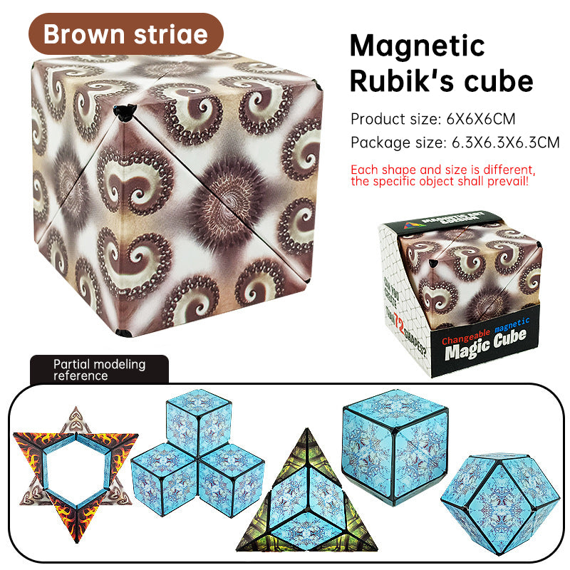 Variety Rubik's Cube Stress Relief Toy Geometry 3b Infinite Rubik's Cube Children's Educational Toy