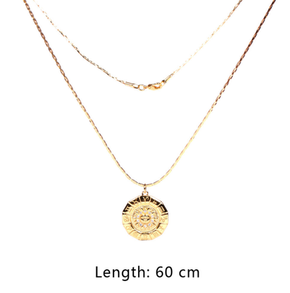 Pendant Amulet Magical Lucky Symbols,2020 Summer Golden Jewelry Vintage Pure 925 Sterling Silver Powerful Gift For  Women Men