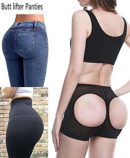 Mesh Shapewear Pants Postpartum Women's Body Shaping Underwear Show Buttocks Women's Panties Show PP