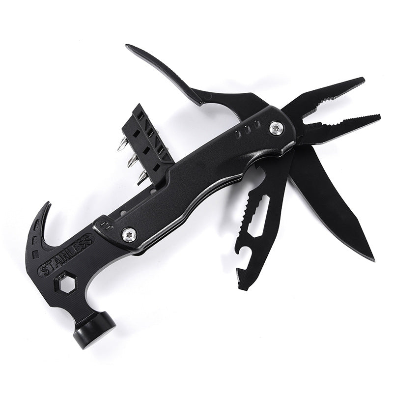 Outdoor Multifunctional Tools Portable Folding Hammer Car Emergency Multifunctional Horn Hammer