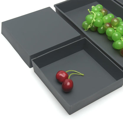 Dishwasher Safe Grey Soft Silicone Split Charging Non Stick Home Kitchen Solid Sheet Pan Cooking Reimagined BBQ Dining