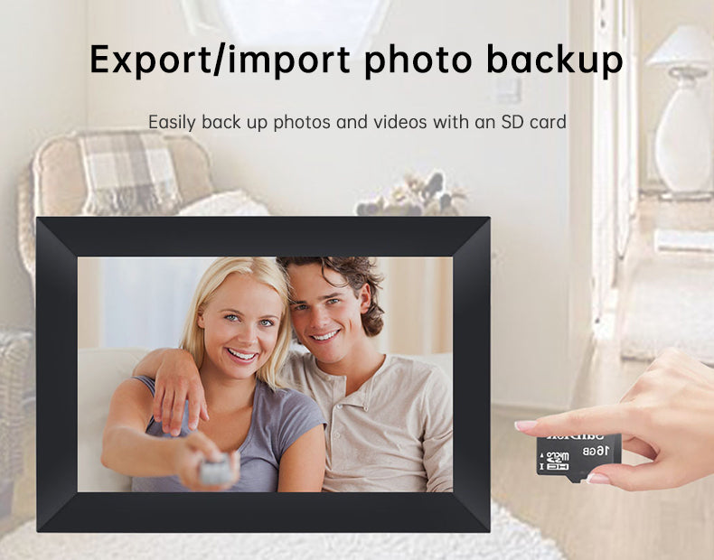 Frameo cloud photo frame WiFi digital photo frame 16G memory smart photo album