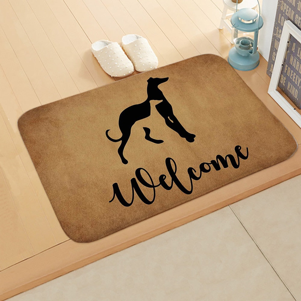 Welcome Doormat Entrance Anti-Slip Mat Hallway 10 Patterns Printed Carpet For Room Bedroom Home Kitchen Door Mat Art Pad