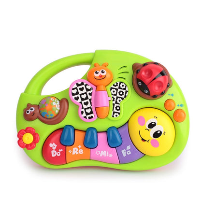 Baby Toys Learning Machine Toy with Lights & Music & Learning Stories Toy Musical Instrument for Toddler 6 month