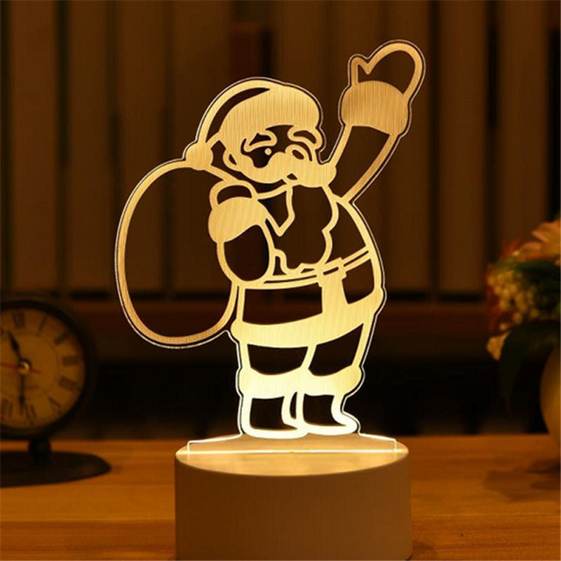 3D Night Light LED Table Light Creative Gift Bedhead Light Small Gift Valentine's Day Children's Day Gift