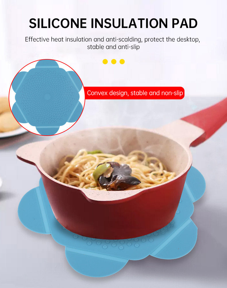 Microwave Oven Anti Spluttering Lid Collapsible Silicone Microwave Food Cover with Plate Microwave Cover lids