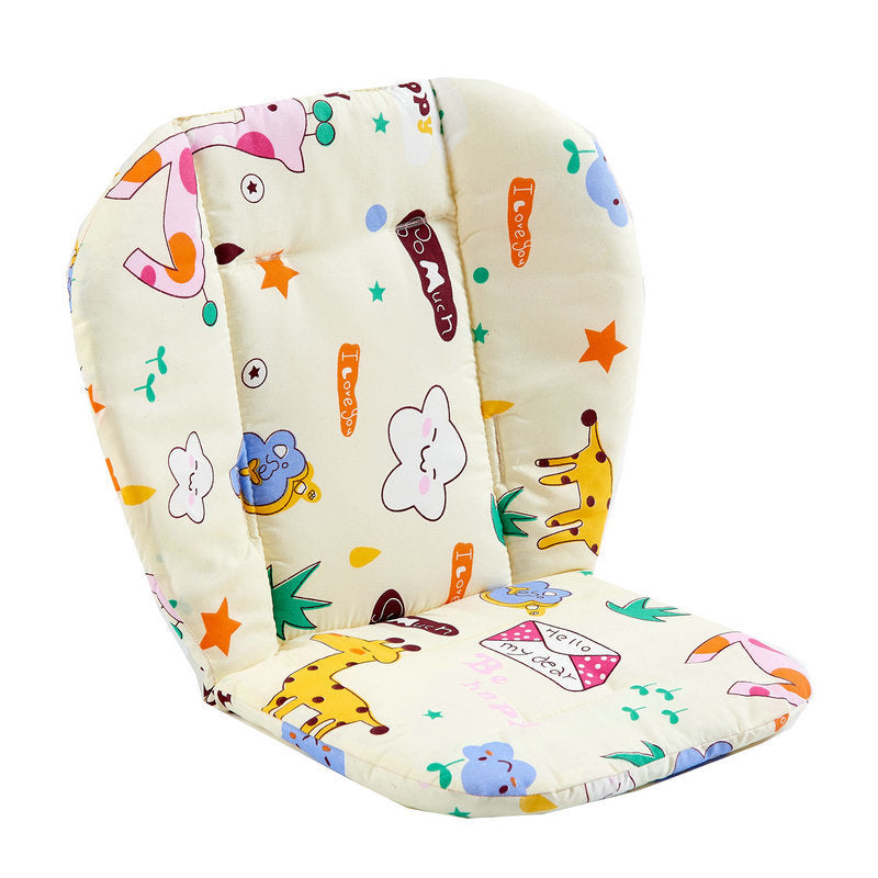 Baby Kids Highchair Cushion Pad Mat Booster Seats Cushion Pad Mat Feeding Chair Cushi on Pad Stroller Cushion Mat Cotton fabric