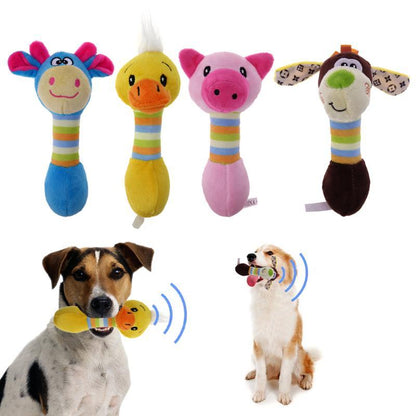 Cute Pet Toys Chew Squeaker Animals Pet Toys