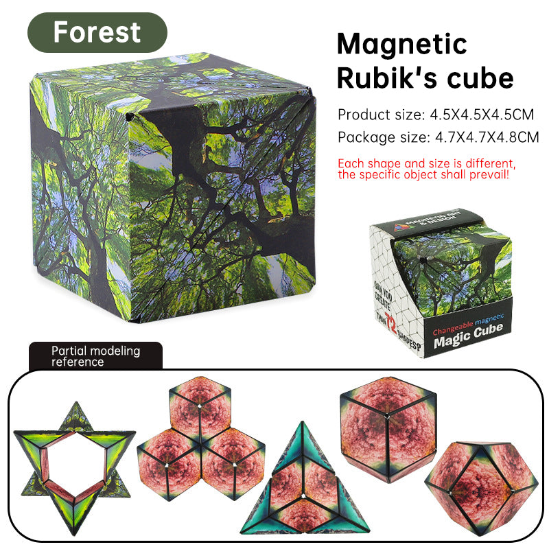 Variety Rubik's Cube Stress Relief Toy Geometry 3b Infinite Rubik's Cube Children's Educational Toy