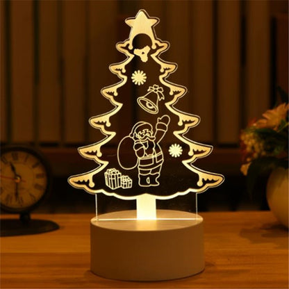 3D Night Light LED Table Light Creative Gift Bedhead Light Small Gift Valentine's Day Children's Day Gift