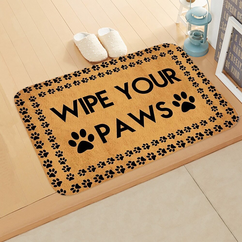 Welcome Doormat Entrance Anti-Slip Mat Hallway 10 Patterns Printed Carpet For Room Bedroom Home Kitchen Door Mat Art Pad