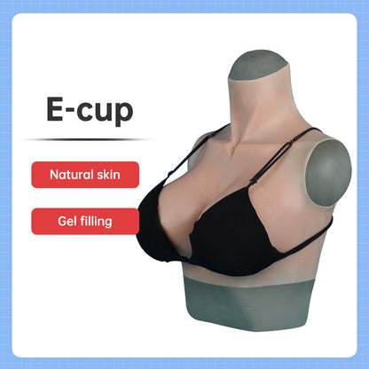 Silicone Breast Prostheses For Women's Lightweight Men's Anchor Cos Oversized Sexy Cross Dressing Fake Breasts