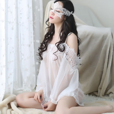 Lace Sexy Clothes Maternity Can Wear Lace Dress, Lace Lingerie Woman Ultimate Temptation