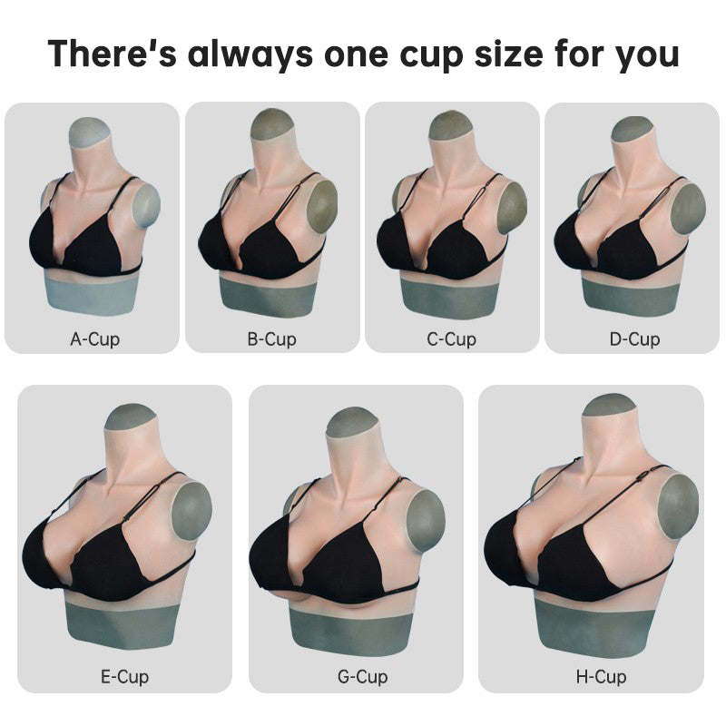 Silicone Breast Prostheses For Women's Lightweight Men's Anchor Cos Oversized Sexy Cross Dressing Fake Breasts