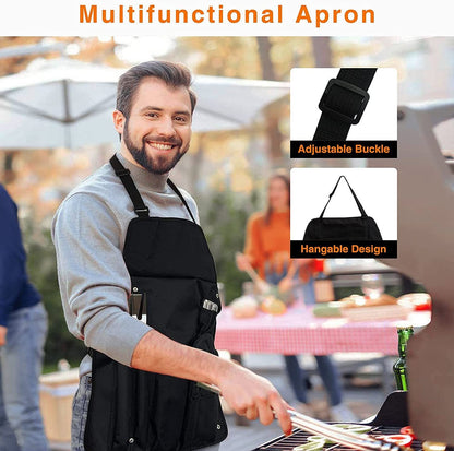 Apron Bakeware 39-Piece BBQ Grilling Utensils Set Baking Utensils