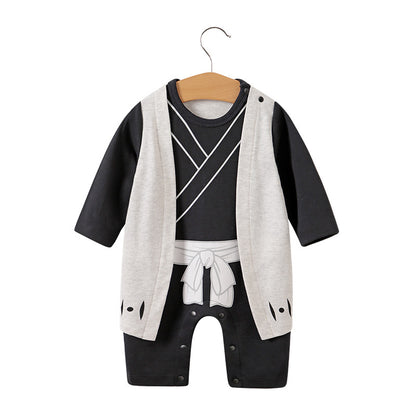 Anime Baby Jumpsuit, Baby Long Sleeved Clothes, Crawling Suit, Newborn Jumpsuit