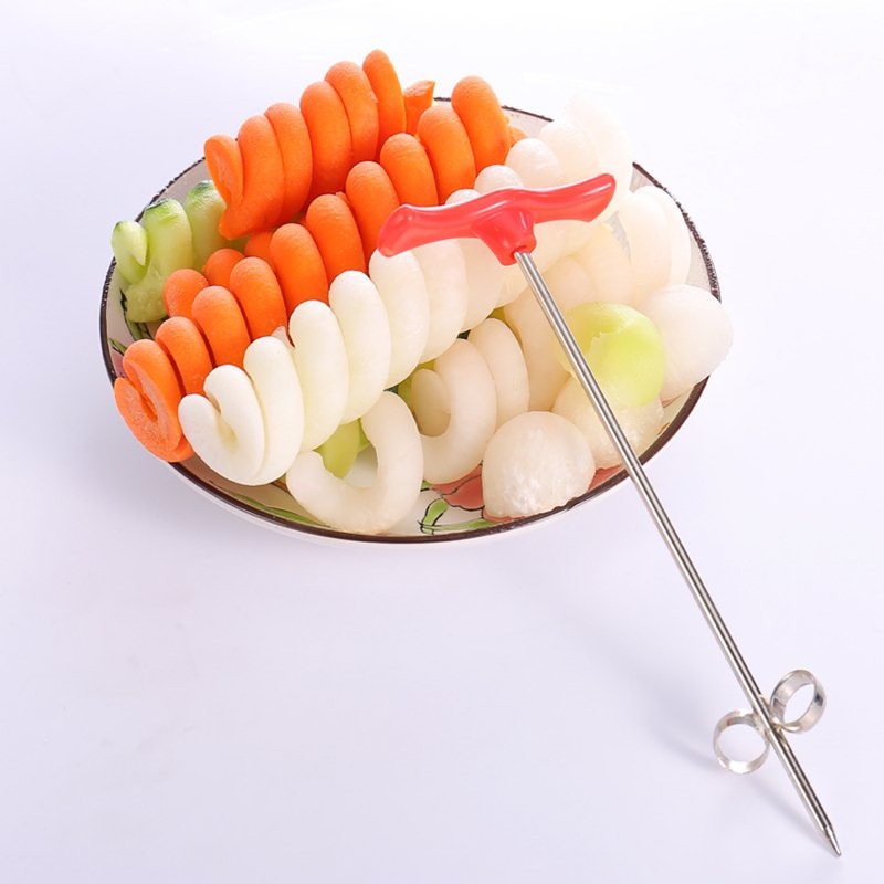 Vegetables Spiral Knife Potato Carrot Cucumber Salad Chopper Easy Spiral Screw Slicer Cutter Spiralizer Kitchen Tools