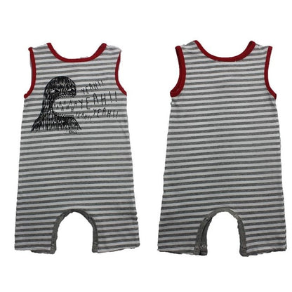 Baby Boys Romper Girls Summer Sleeveless Jumpsuit Cactus Letter Printing Infant Newborn Clothes Tiny Cottons Rompers