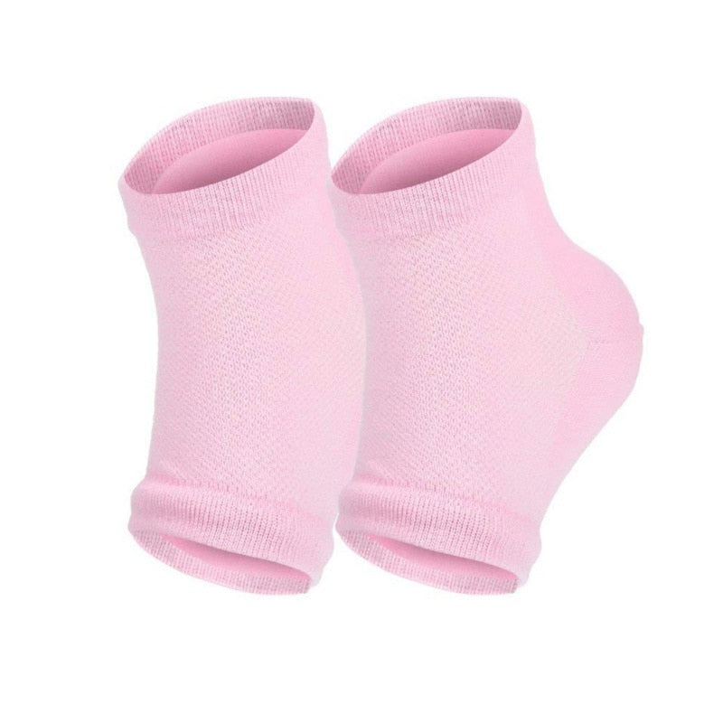 Silicone Moisturizing Gel Heel Socks For Cracked Dry Foot Skin Care Protectors Sock 1 Pair/2pcs