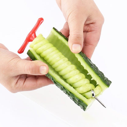 Vegetables Spiral Knife Potato Carrot Cucumber Salad Chopper Easy Spiral Screw Slicer Cutter Spiralizer Kitchen Tools