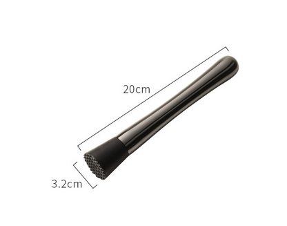 New 304 Stainless Steel Electroplating Crushed Popsicle Fruit Mashing Juice Pressing Hammer Bar Cocktail Lemon Hammer