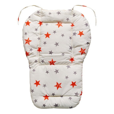 Baby Kids Highchair Cushion Pad Mat Booster Seats Cushion Pad Mat Feeding Chair Cushi on Pad Stroller Cushion Mat Cotton fabric