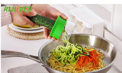 Vegetable Fruit Spiral Slicer Carrot Cucumber Grater Spiral Blade Cutter Salad Tools