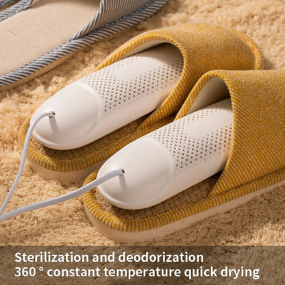 Portable Shoe Dryers Freshener Device Dryer 110V/ 220V Timing Shoes Footwear Electric Heater Socks Ultraviolet Dehumidifier