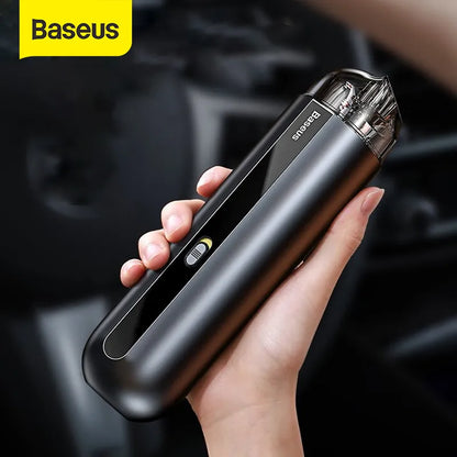 Baseus Portable Car Vacuum Cleaner Wireless Handheld Auto Vaccum 5000Pa Suction For Home Desktop Cleaning Mini Vacuum Cleaner