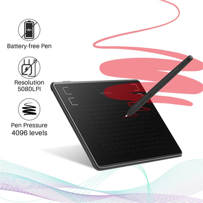 H430P Graphics Drawing Digital Tablets Signature Pen Tablet OSU Game Tablet with Battery-Free Stylus Pen with  Gift