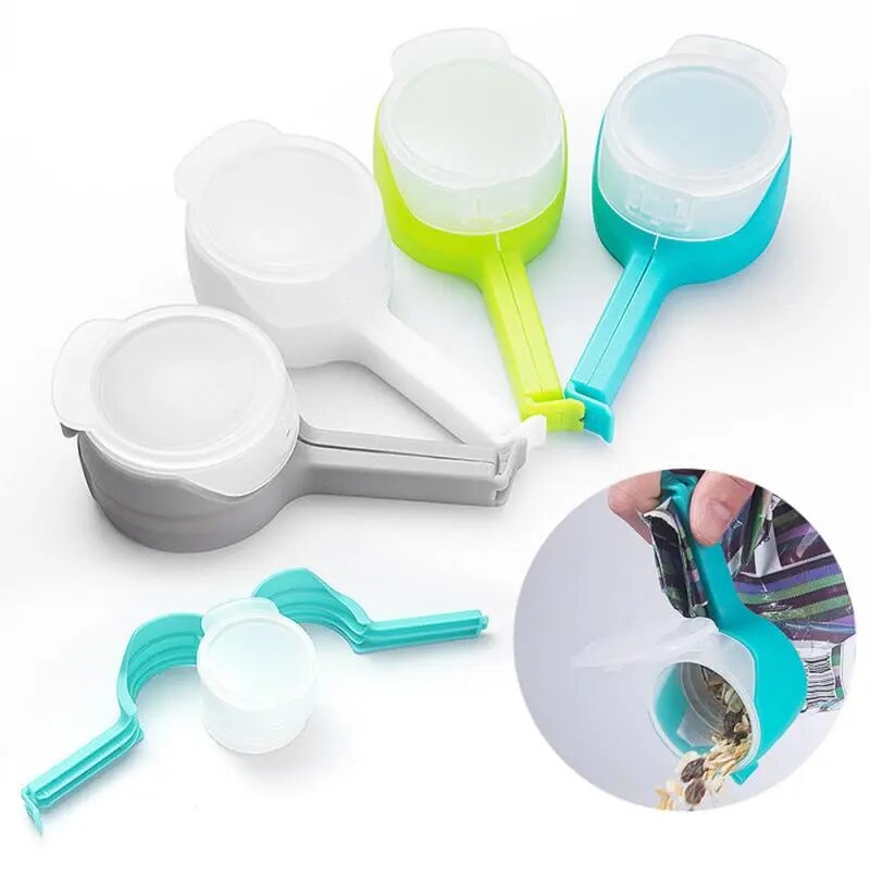 Food Storage Snack Sealing Pour Bag Clips