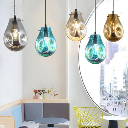 Modern Pendant lights Glass Lava Lamp Living Room Dining Room Furniture Cafe Bedroom Bedside Hanging Lights Home decor Droplight