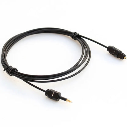 3.5mm Mini Toslink To Toslink Cable Digital Optical Audio connector adapter Cable OD2.2mm 1m 1.5m 2m 3m 3ft 5t 6ft 10ft