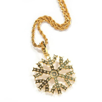 Snowflake Pendants Necklaces