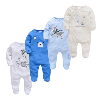 4 pcs/lot New Born Body Bebes Clothing