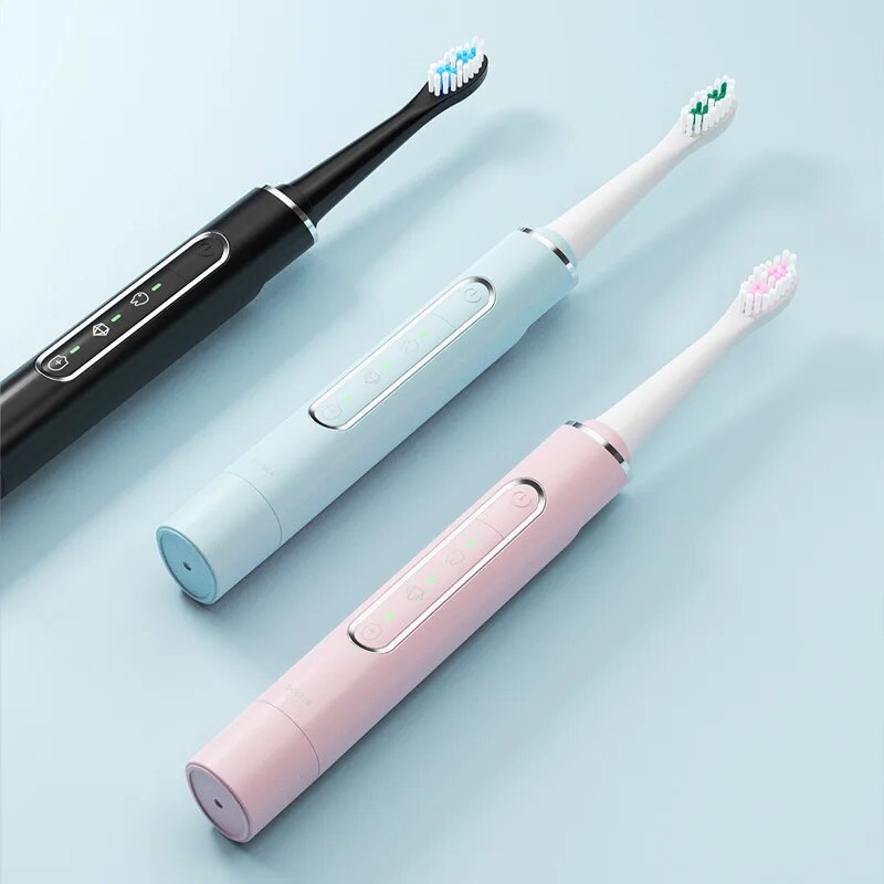 USB Wireless Charging Automatic Ultrasonic Electric Toothbrush Super Soft Brush Waterproof Small Household Appliances