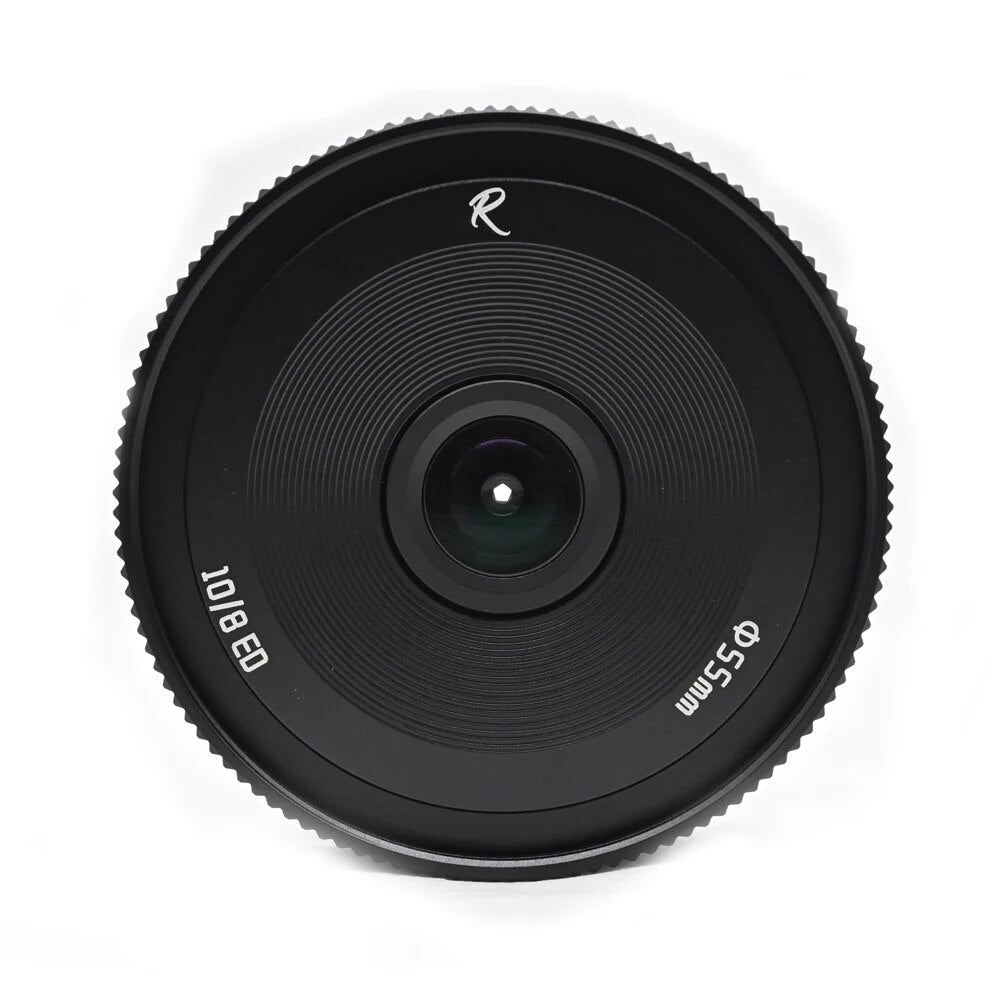 RockStar 10mm F8 II FishEye Lens for Sony E Fuji X Olympus Panasonic M4/3 Nikon Z Leica Sigma L Mount Camera Wide Angle MF Lens