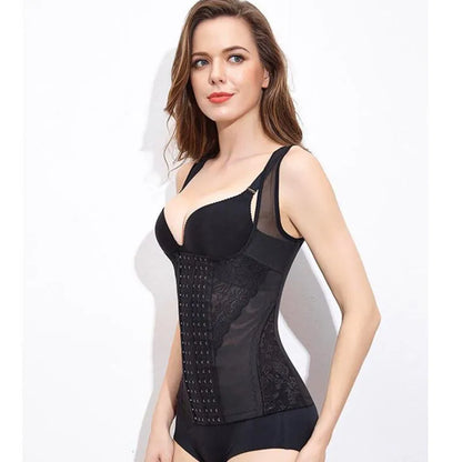 Women Largesize Plastic Top Underbust Girdle Waist Corsets Bandage Body Shaper Corset Blouse